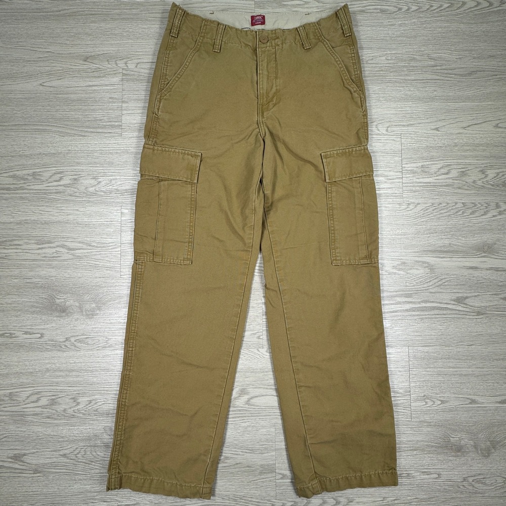 Levi's Men's Cargo Pants XX Cargo Straight Brown Tan W30 L32 Cotton Utility